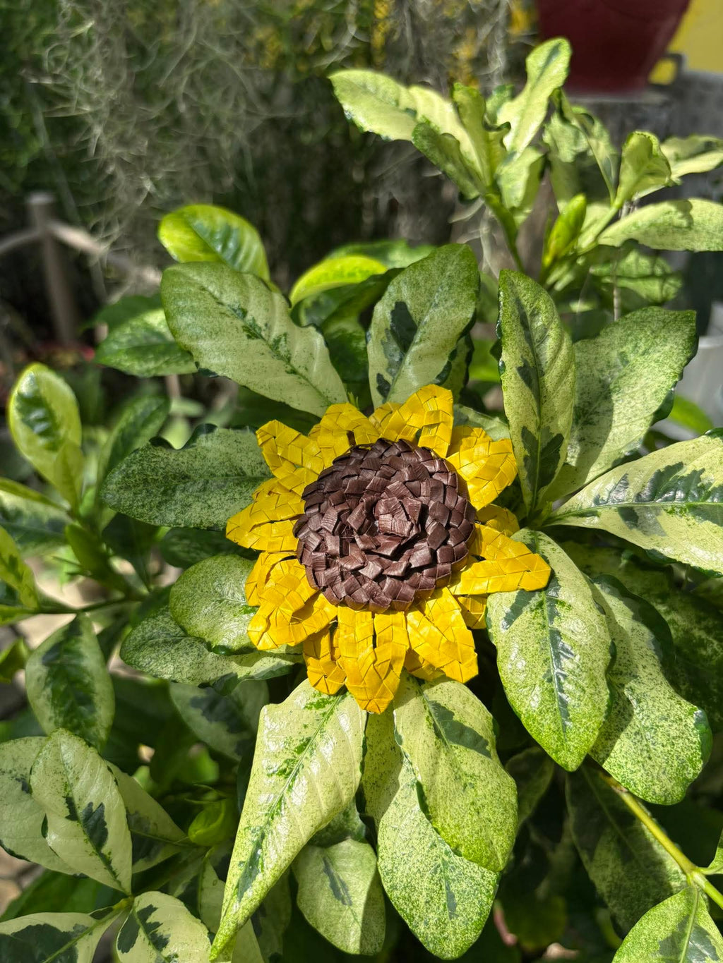 Sunflower Brooch
