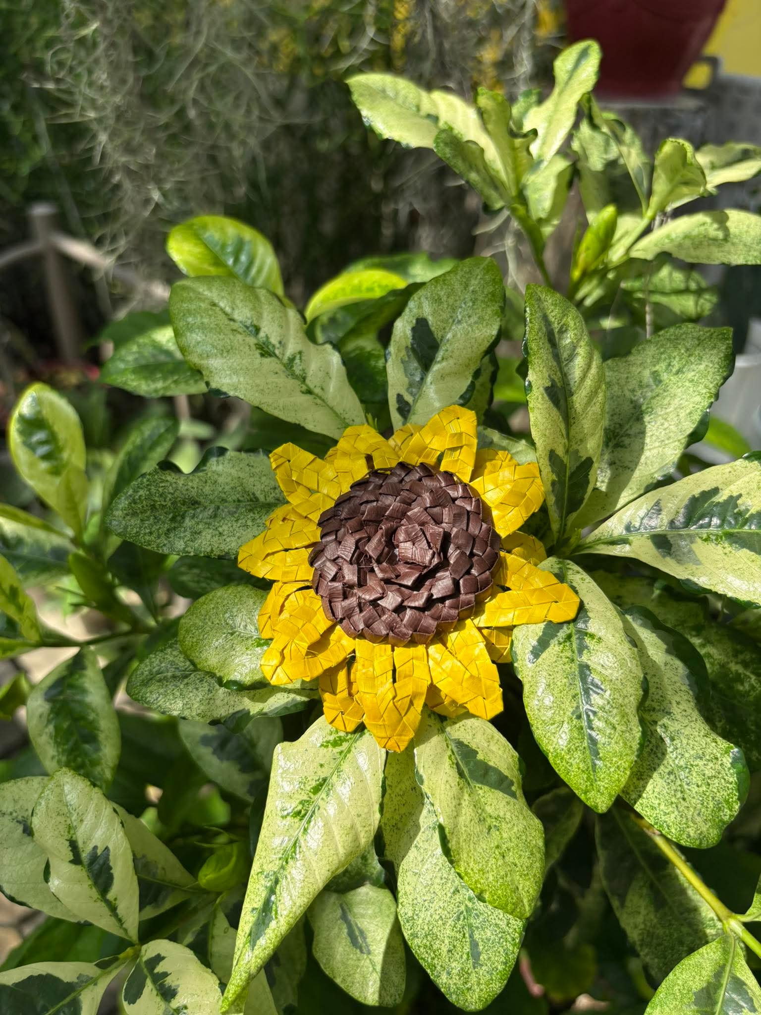 Sunflower Brooch