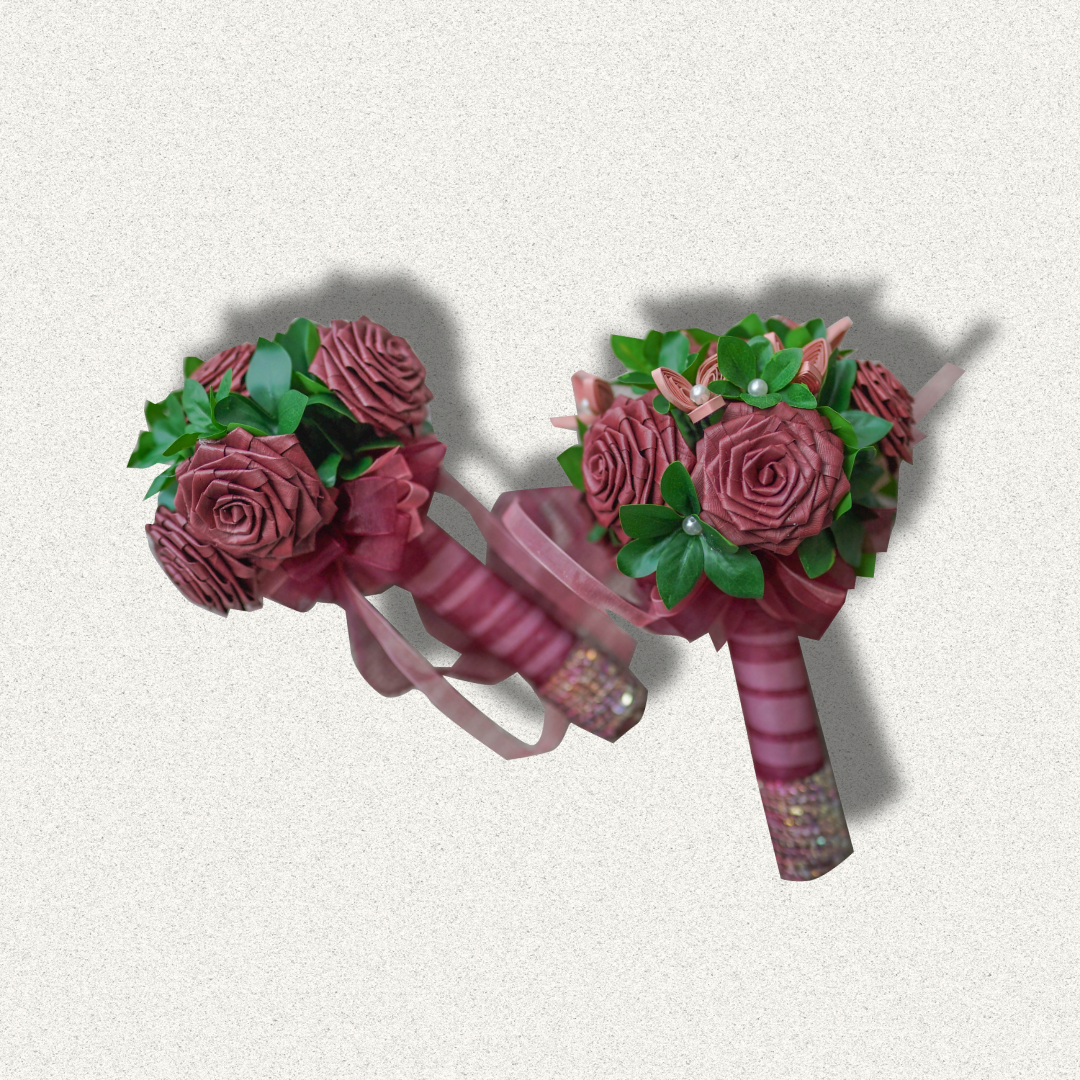 Marsala Posy Bouquet